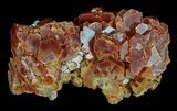 Ruby Red Vanadinite Crystals From Morocco - Large Crystals #61108-1